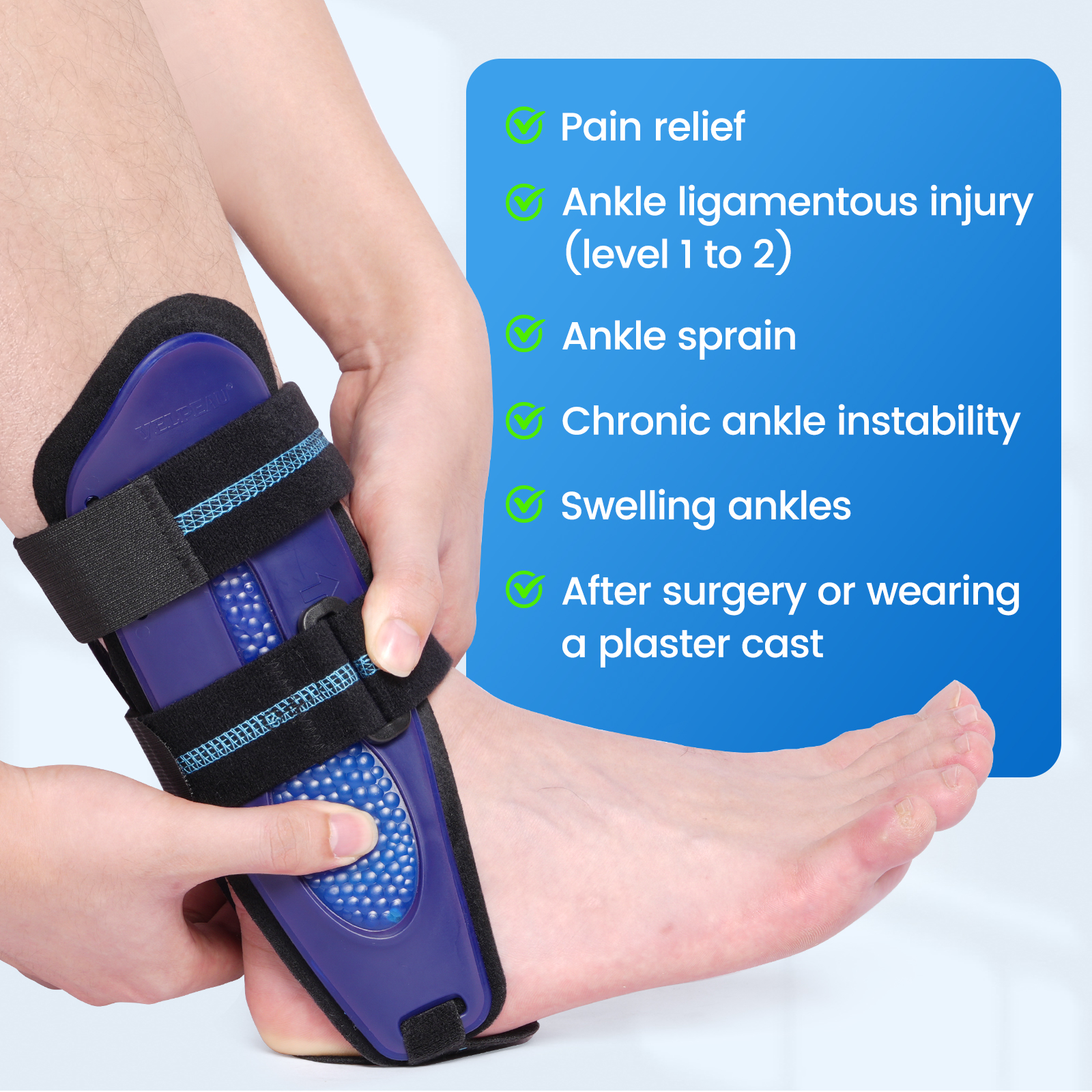 VELPEAU Ankle Brace Support fo - Ankle Brace Support review and price