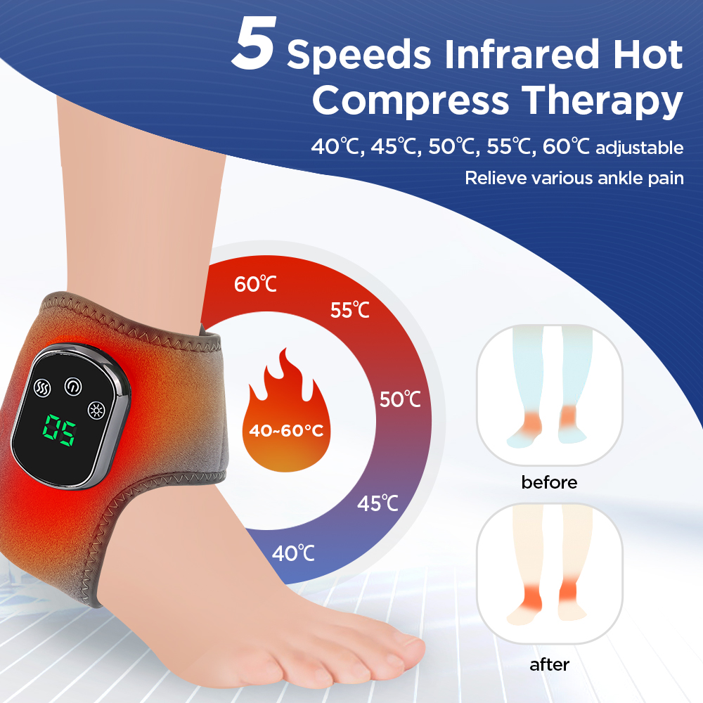 Electric Foot Ankle Massager W - Ankle Brace Support review and price