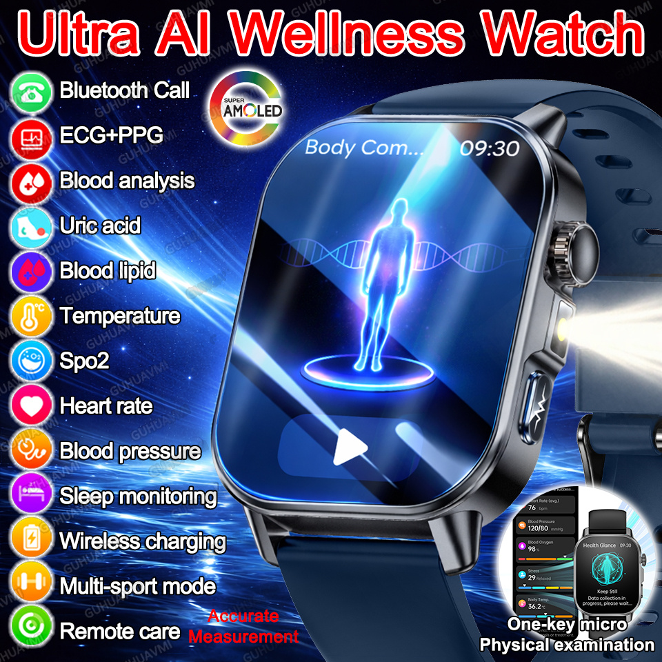 2026 Ultra AI Wellness ECG+PPG - Health Wellness Activities review and price