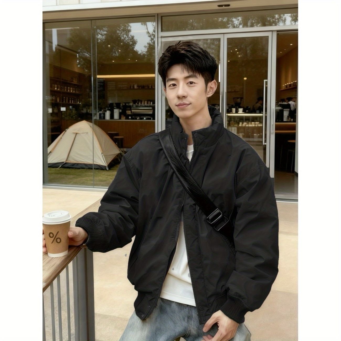 Mens Jacket Man Outdoor Coats  - Health Wellness Activities review and price